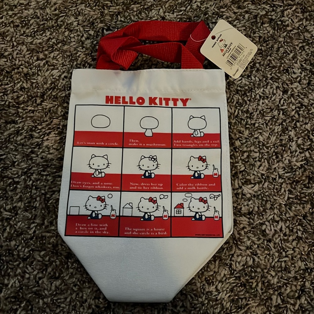 Sanrio Hello Kitty Limited Edition Three Apples Mini Tote